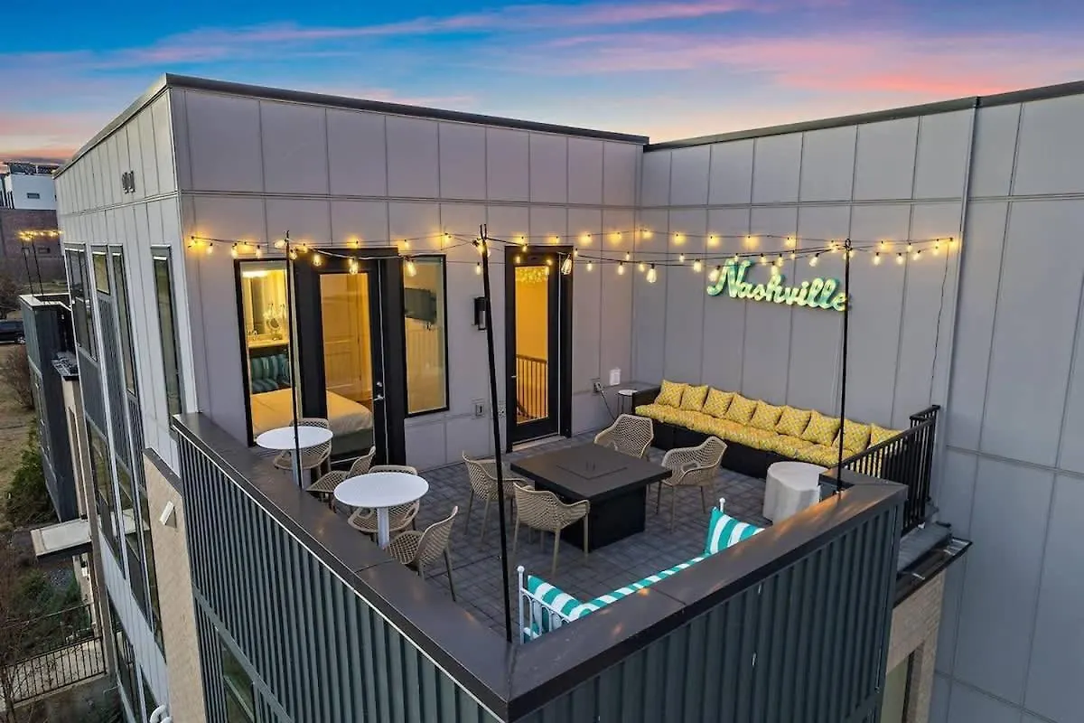بيت للعطل The Southern Lady & Gentleman - Rooftop Patios ناشفيل